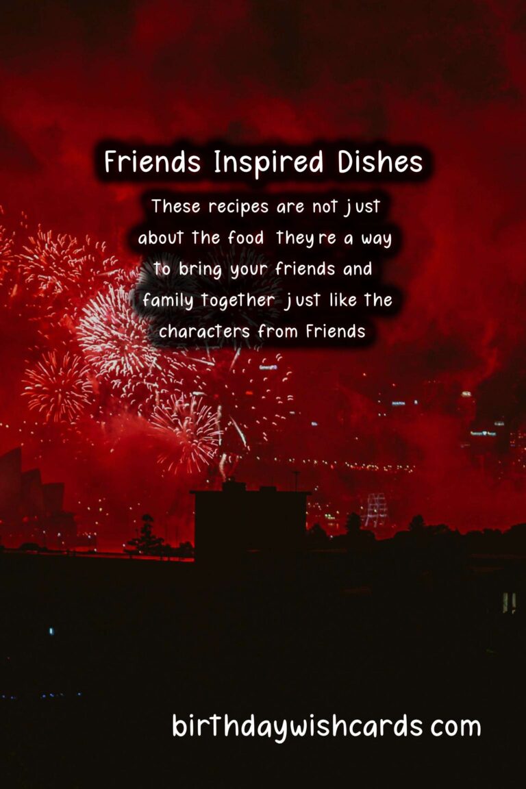 Best Recipes for Friends-Inspired Dishes