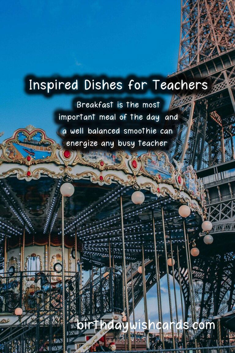 Best Recipes for Teachers-Inspired Dishes