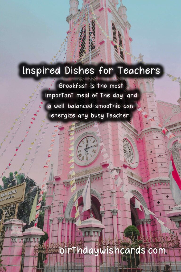 Best Recipes for Teachers-Inspired Dishes