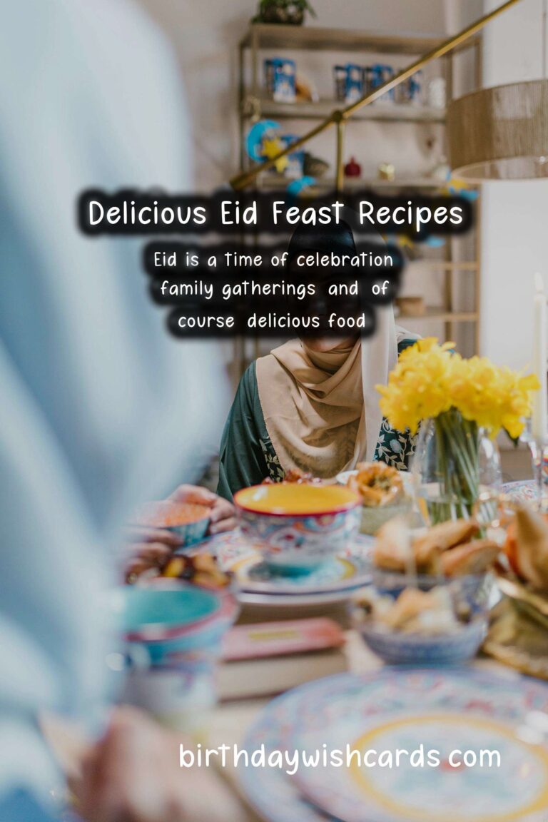 Best Seasonal Recipes for Eid