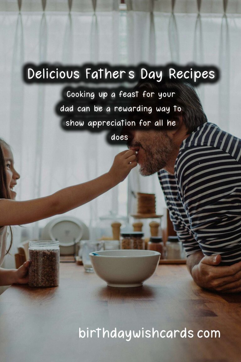 Best Seasonal Recipes for Father's Day