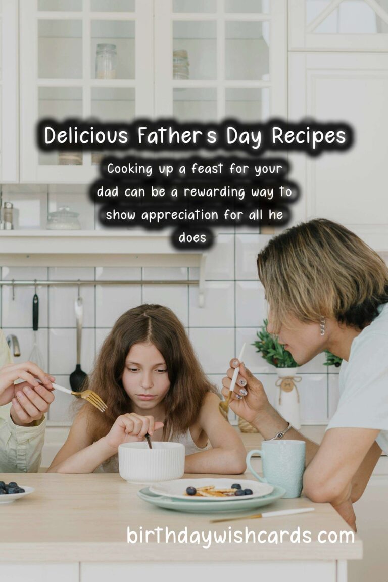 Best Seasonal Recipes for Father's Day