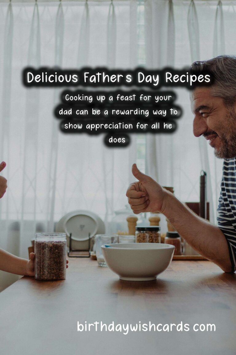 Best Seasonal Recipes for Father's Day
