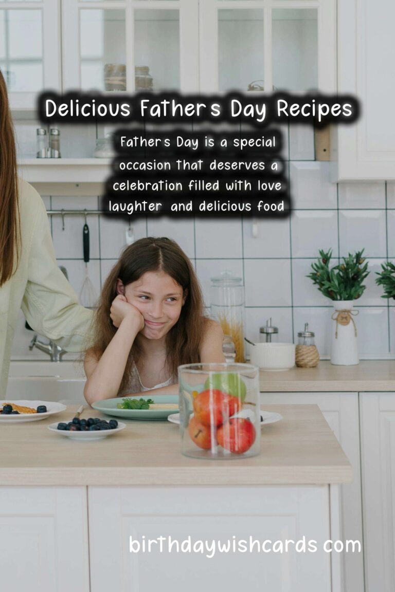 Best Seasonal Recipes for Father's Day