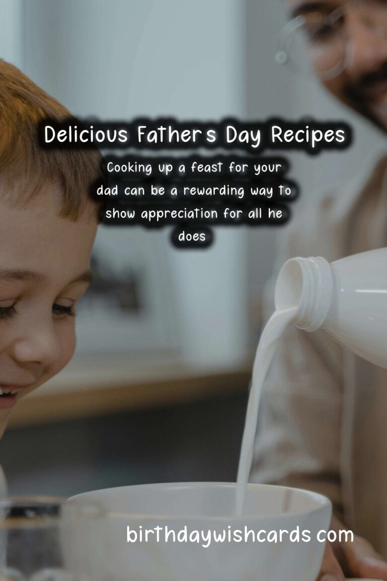 Best Seasonal Recipes for Father's Day
