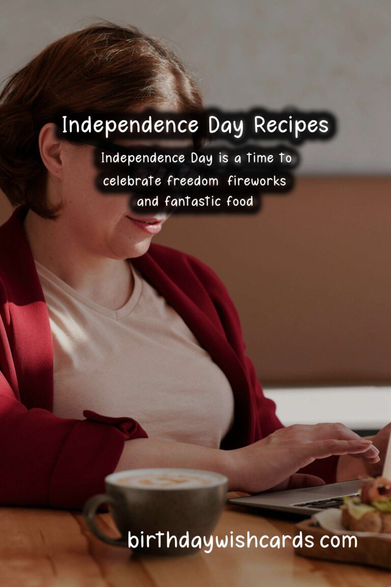 Best Seasonal Recipes for Independence Day