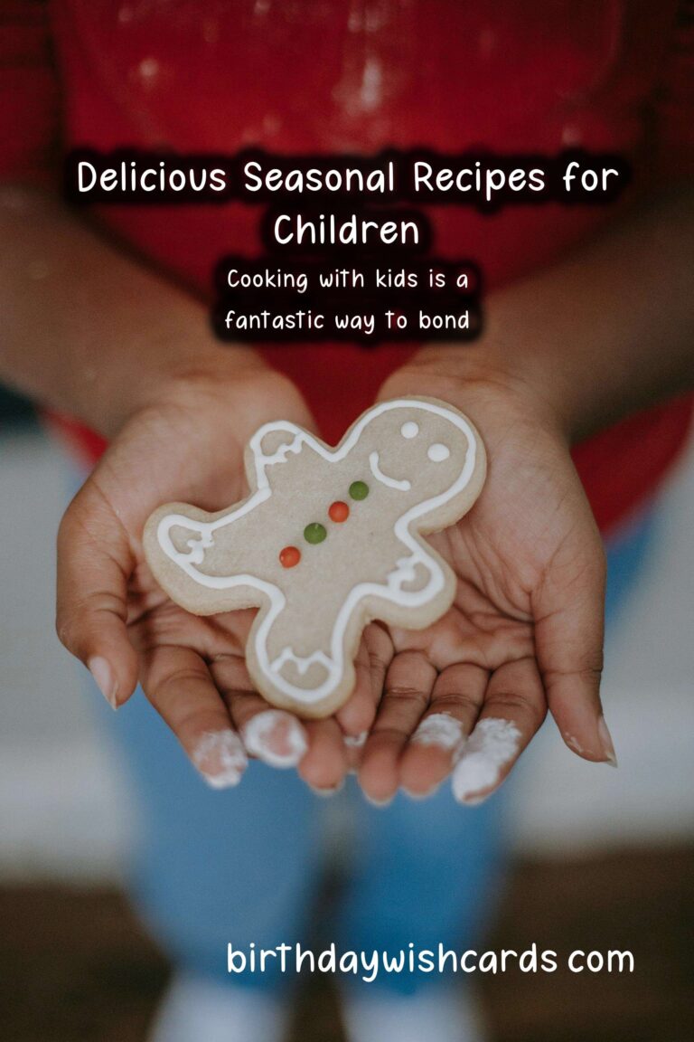 Best Seasonal Recipes for Kids