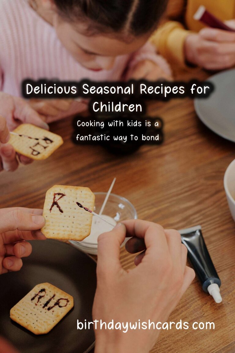 Best Seasonal Recipes for Kids