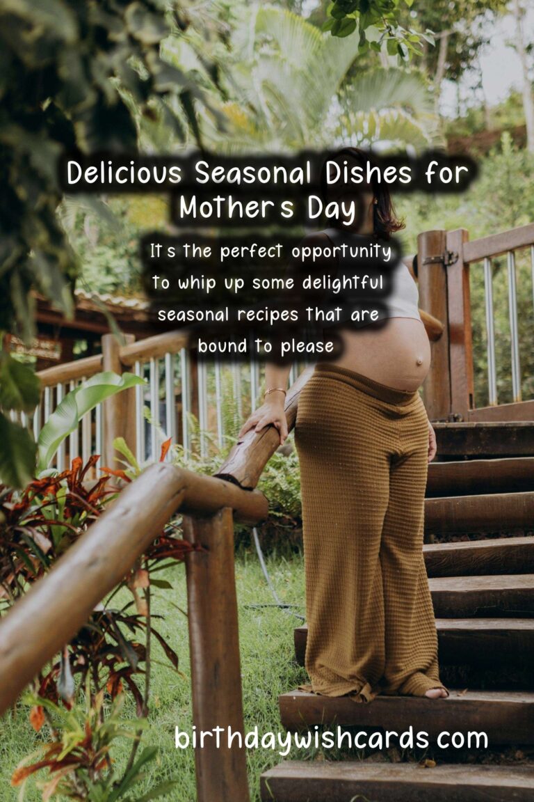Best Seasonal Recipes for Mother's Day