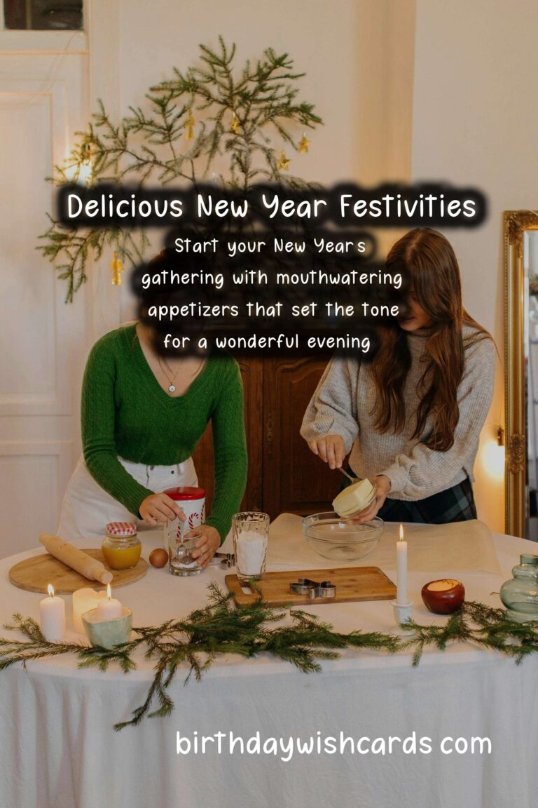 Best Seasonal Recipes for New Year