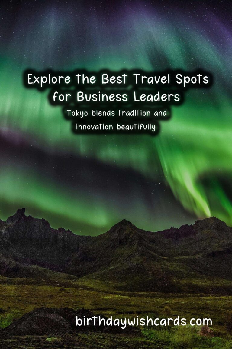 Best Travel Destinations for Bosses