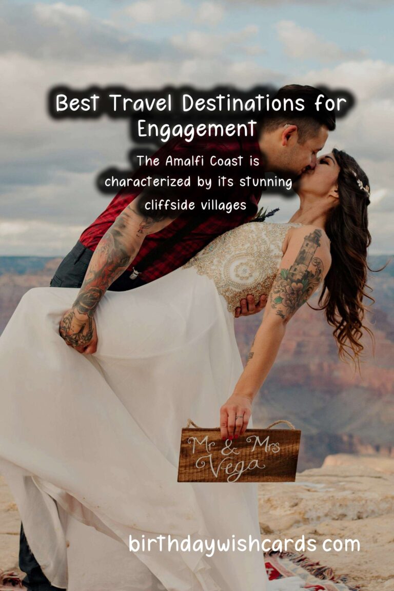 Best Travel Destinations for Engagement