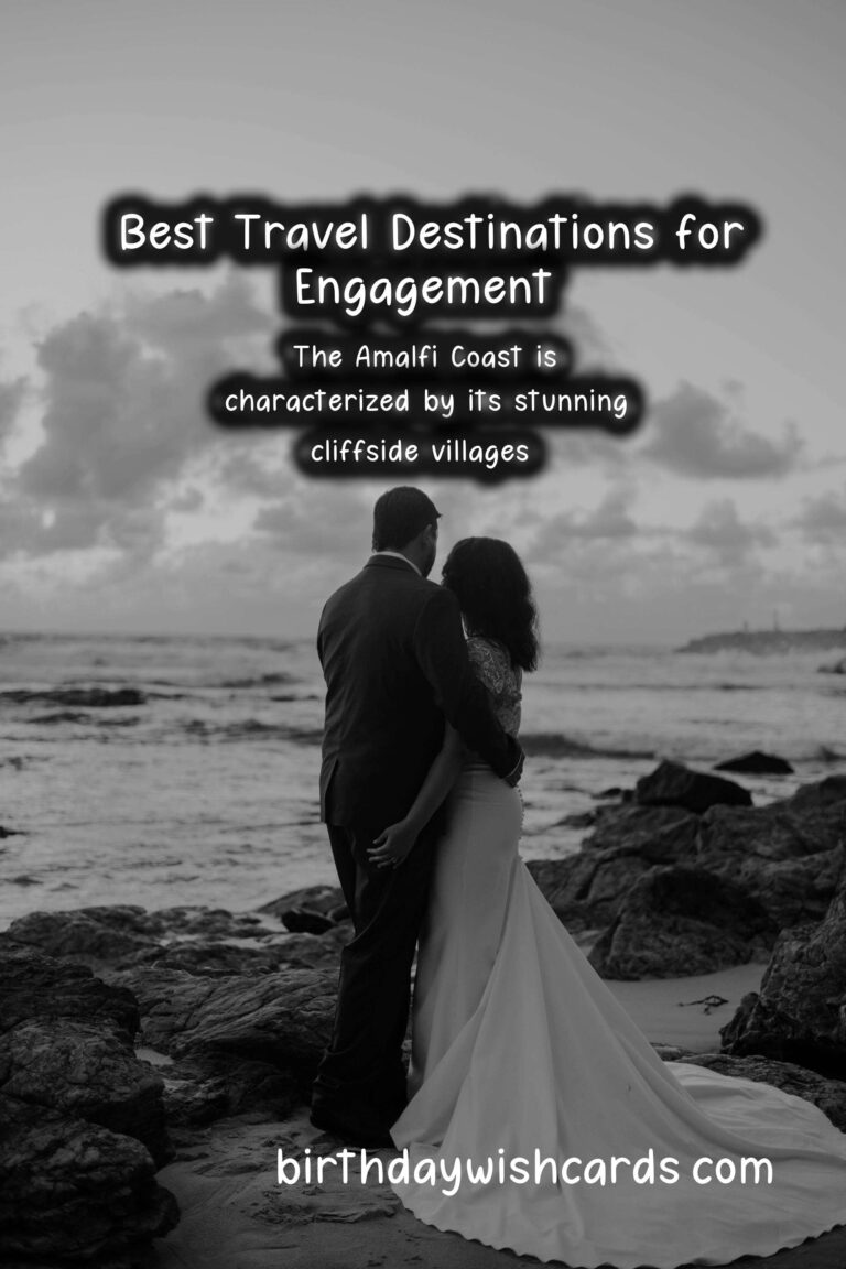 Best Travel Destinations for Engagement