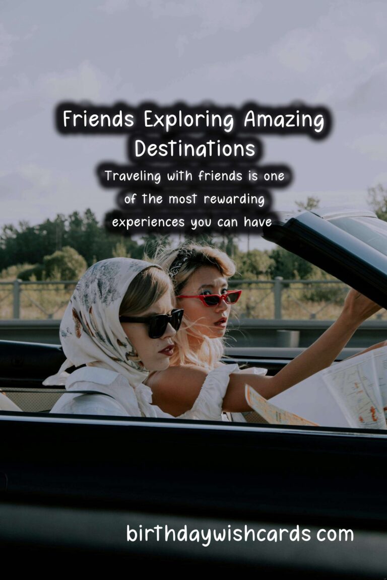 Best Travel Destinations for Friends