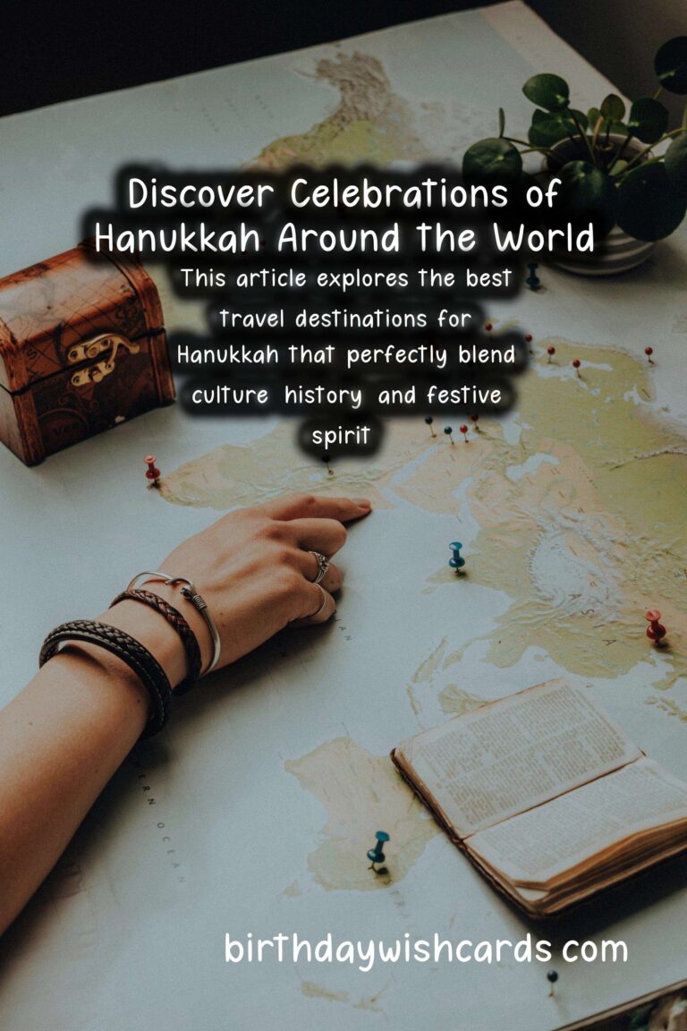 Best Travel Destinations for Hanukkah
