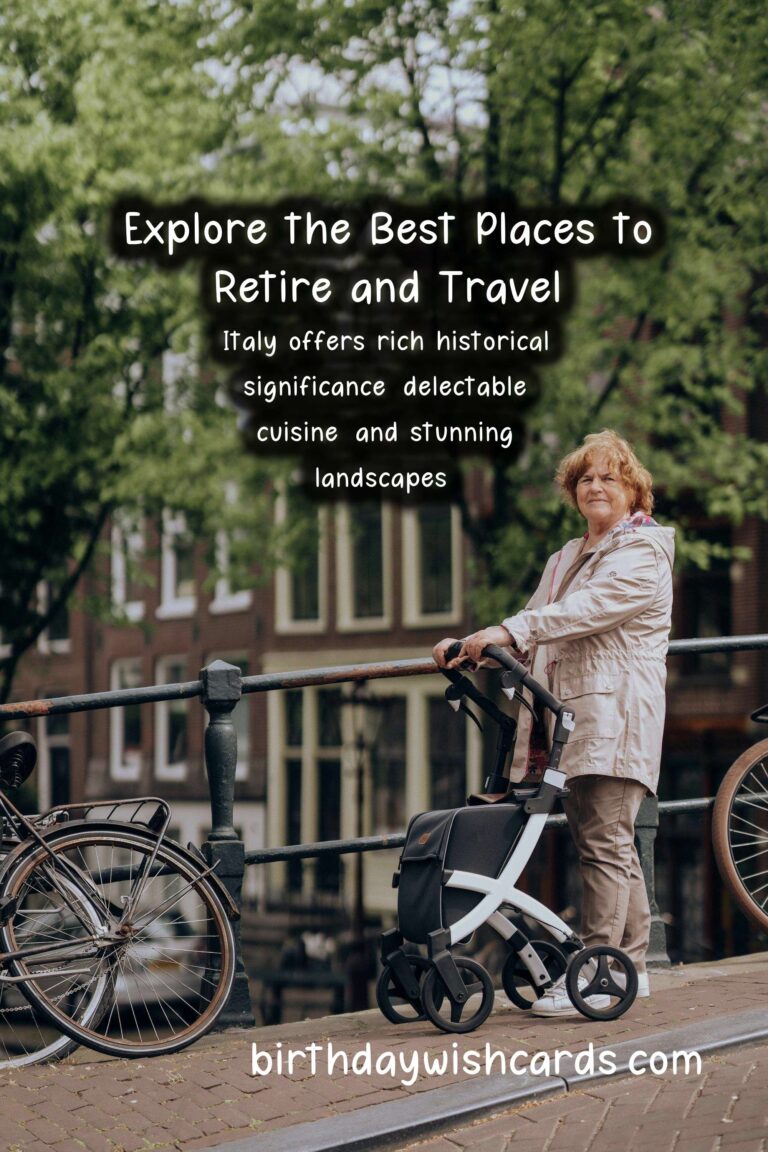 Best Travel Destinations for Retirement