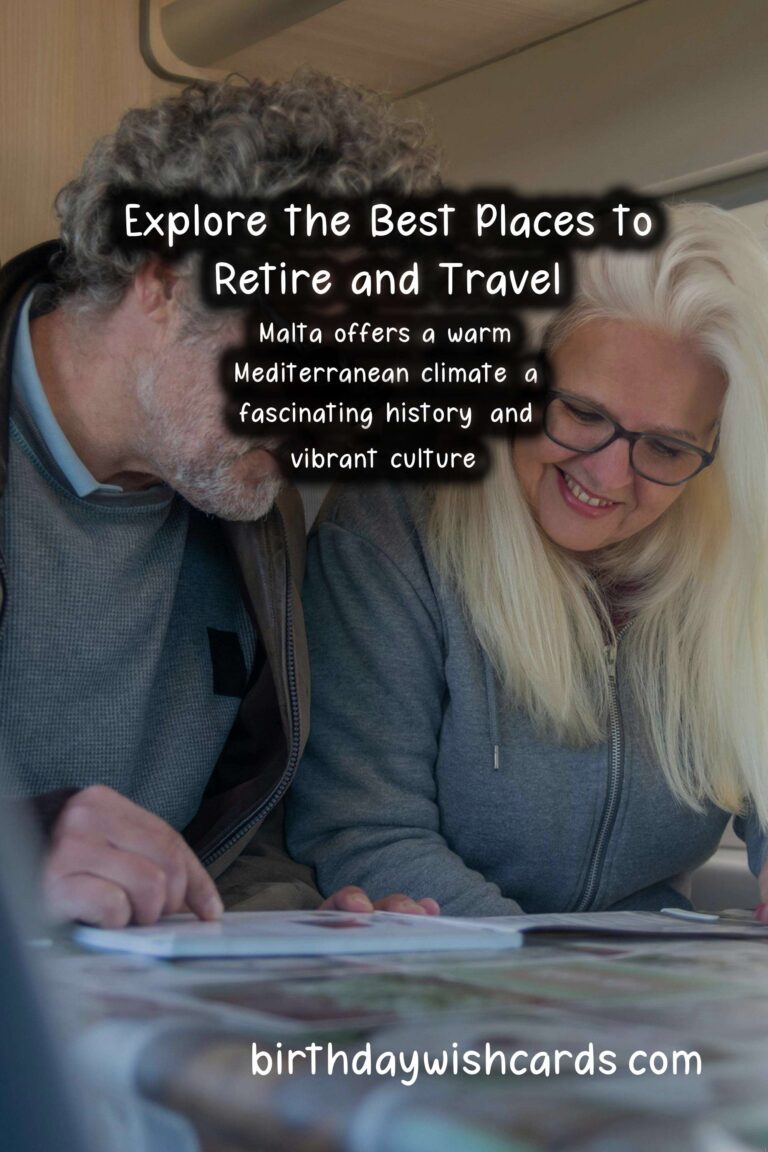 Best Travel Destinations for Retirement