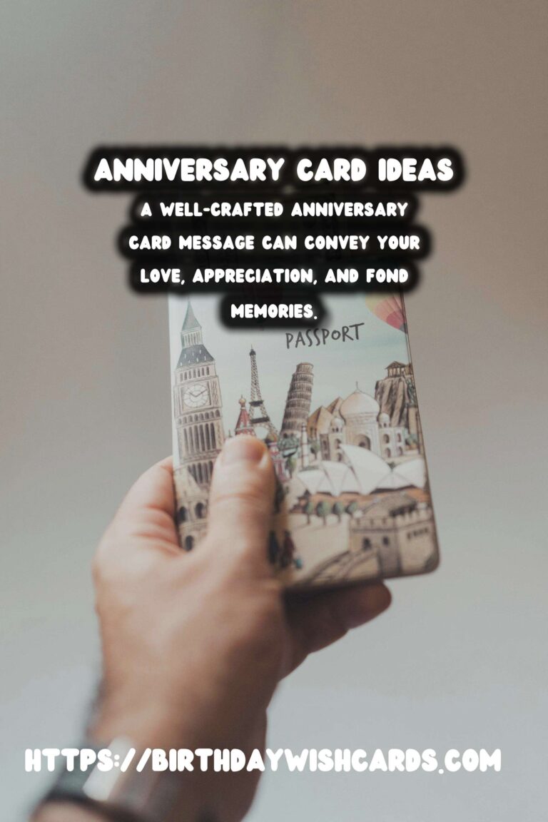 Best Ways to Craft Anniversary Card Messages