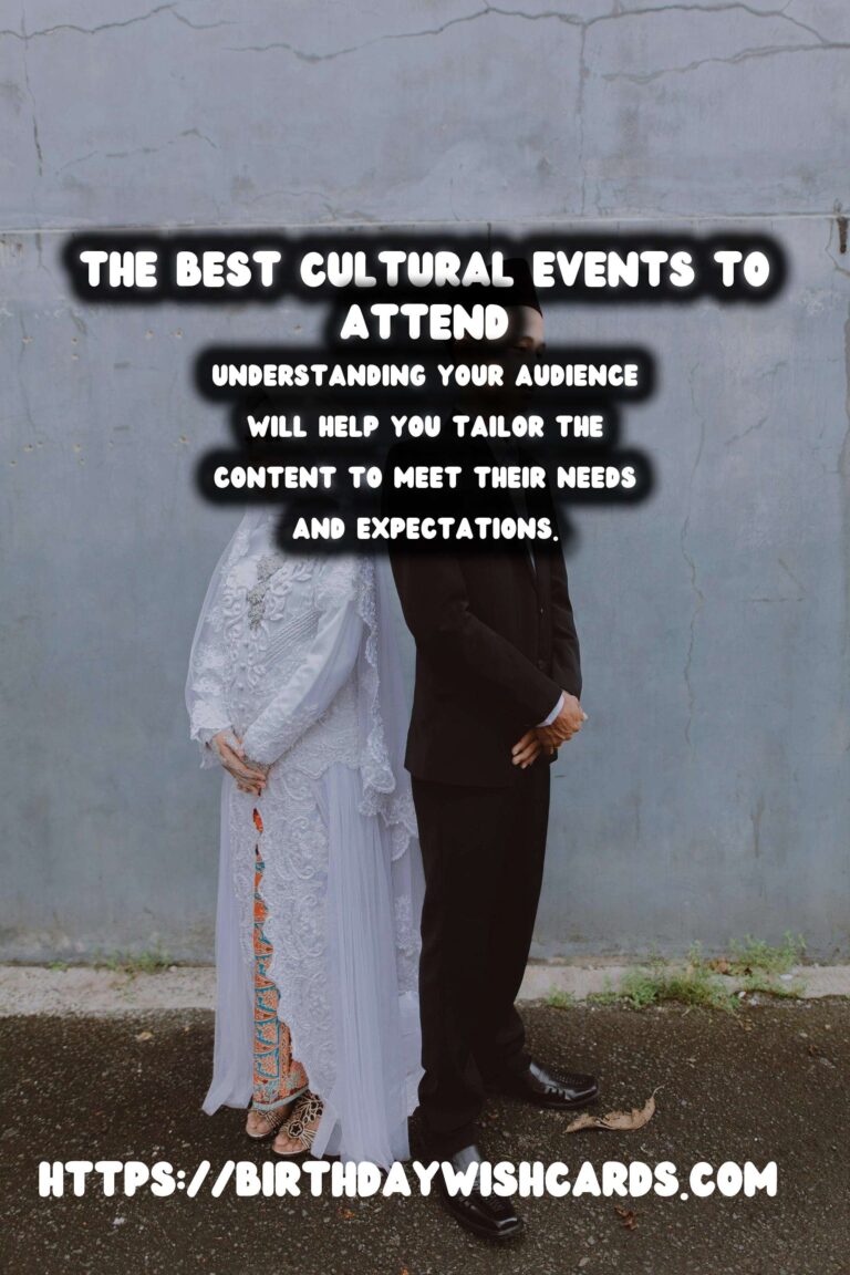 Best Ways to Write a Cultural Event Guide