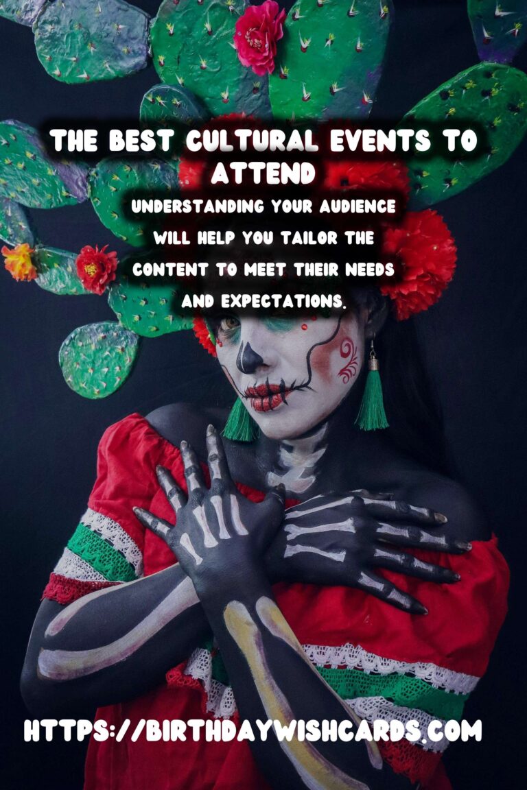 Best Ways to Write a Cultural Event Guide
