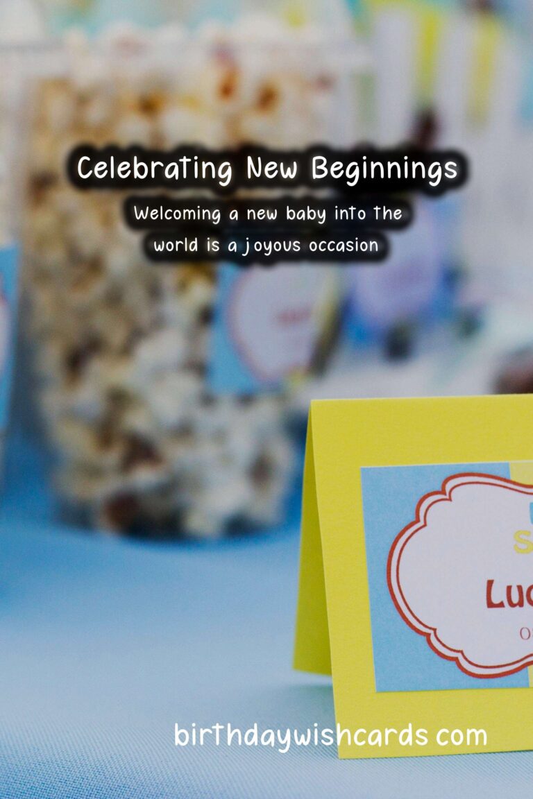 Best Wishes and Messages for Baby Shower