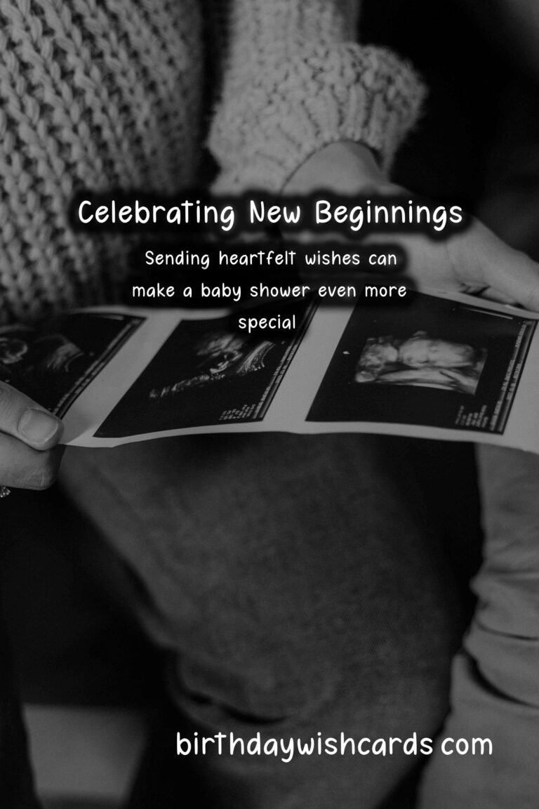 Best Wishes and Messages for Baby Shower