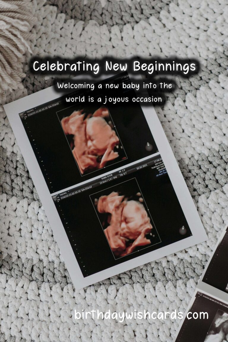 Best Wishes and Messages for Baby Shower
