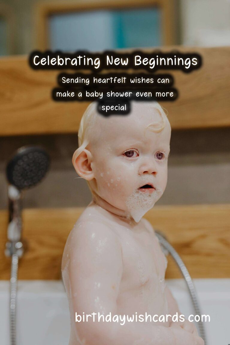 Best Wishes and Messages for Baby Shower