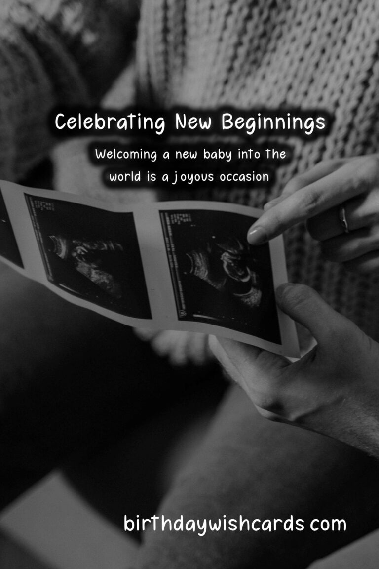 Best Wishes and Messages for Baby Shower