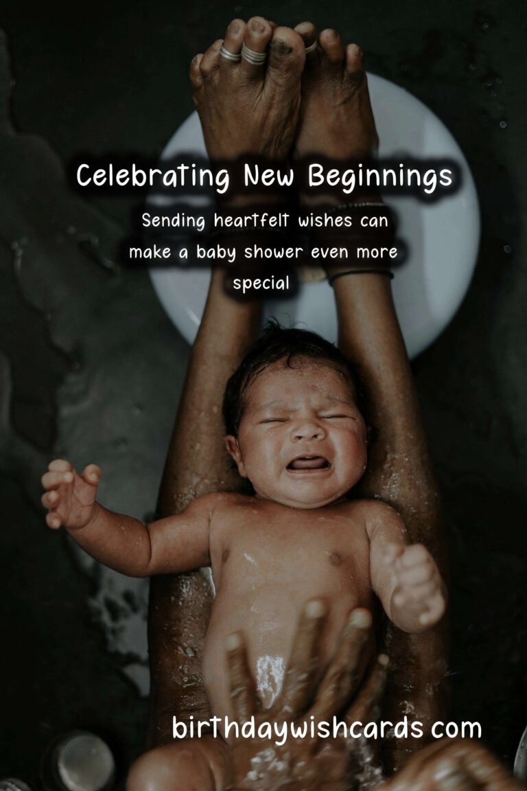 Best Wishes and Messages for Baby Shower
