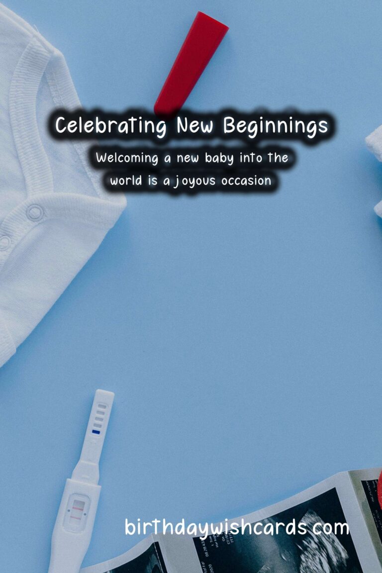 Best Wishes and Messages for Baby Shower