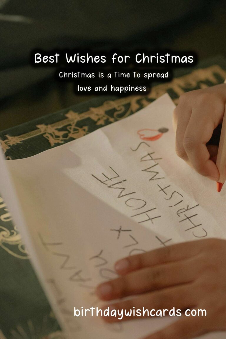 Best Wishes and Messages for Christmas