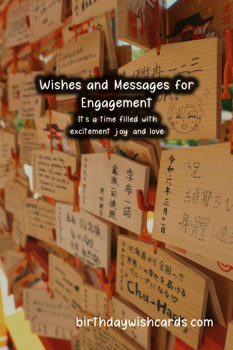 Best Wishes and Messages for Engagement