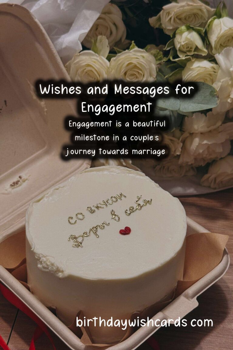 Best Wishes and Messages for Engagement