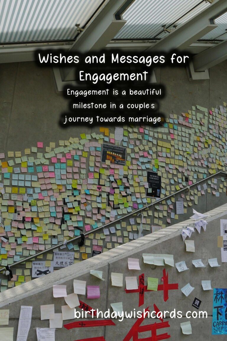 Best Wishes and Messages for Engagement