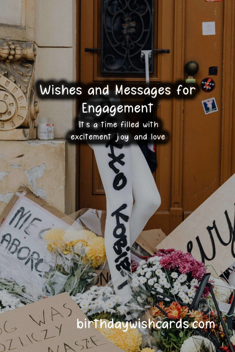 Best Wishes and Messages for Engagement