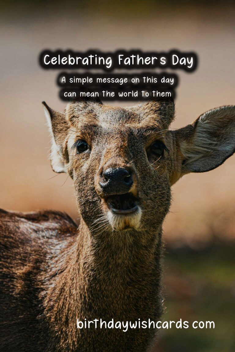 Best Wishes and Messages for Father's Day