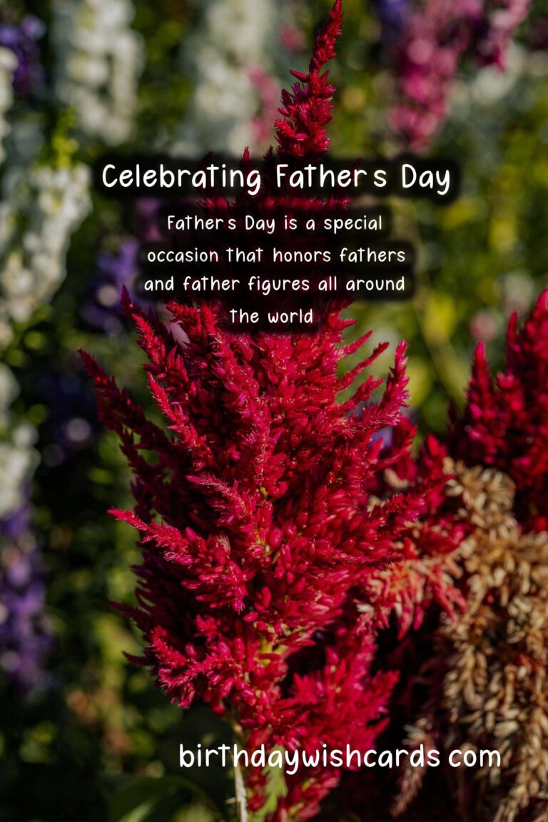 Best Wishes and Messages for Father's Day