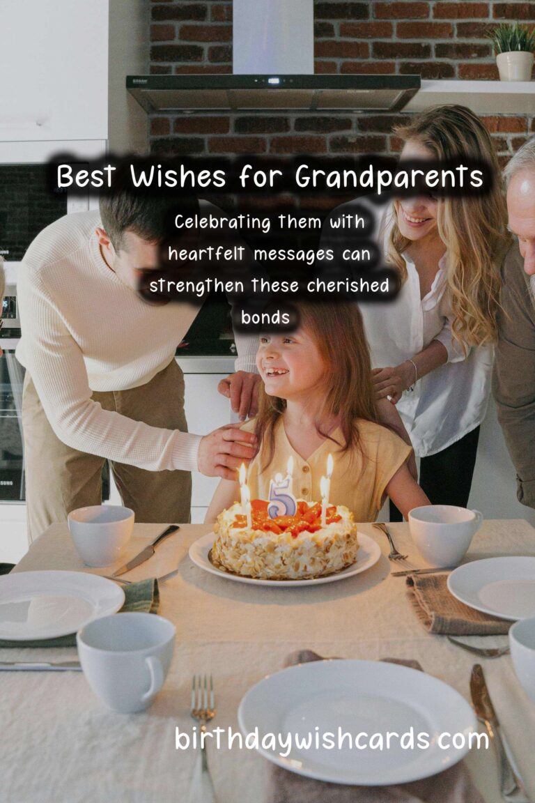 Best Wishes and Messages for Grandparents