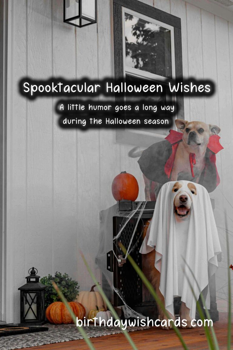 Best Wishes and Messages for Halloween