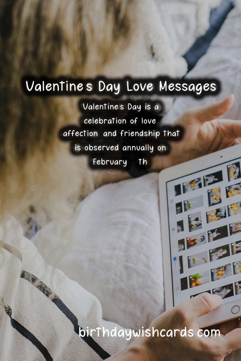 Best Wishes and Messages for Valentine's Day