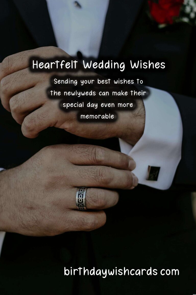 Best Wishes and Messages for Wedding