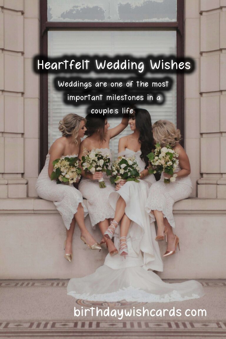 Best Wishes and Messages for Wedding