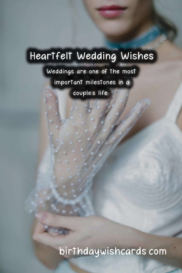 Best Wishes and Messages for Wedding