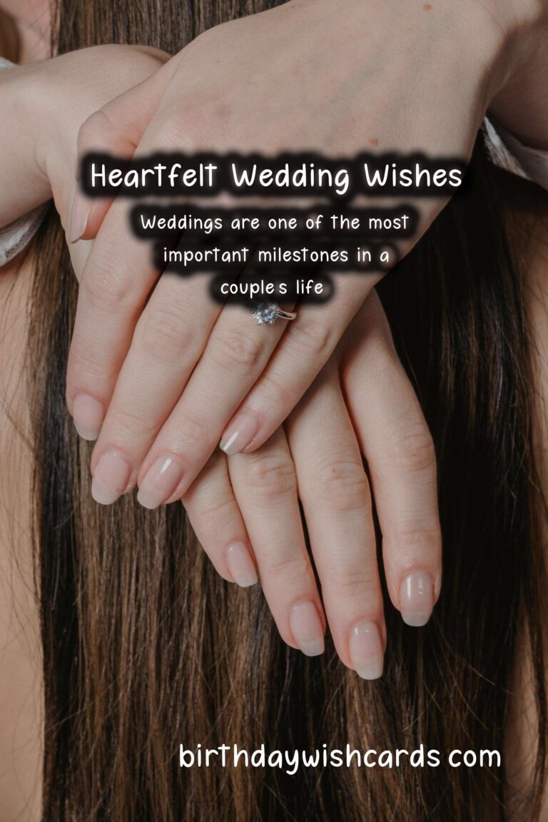 Best Wishes and Messages for Wedding