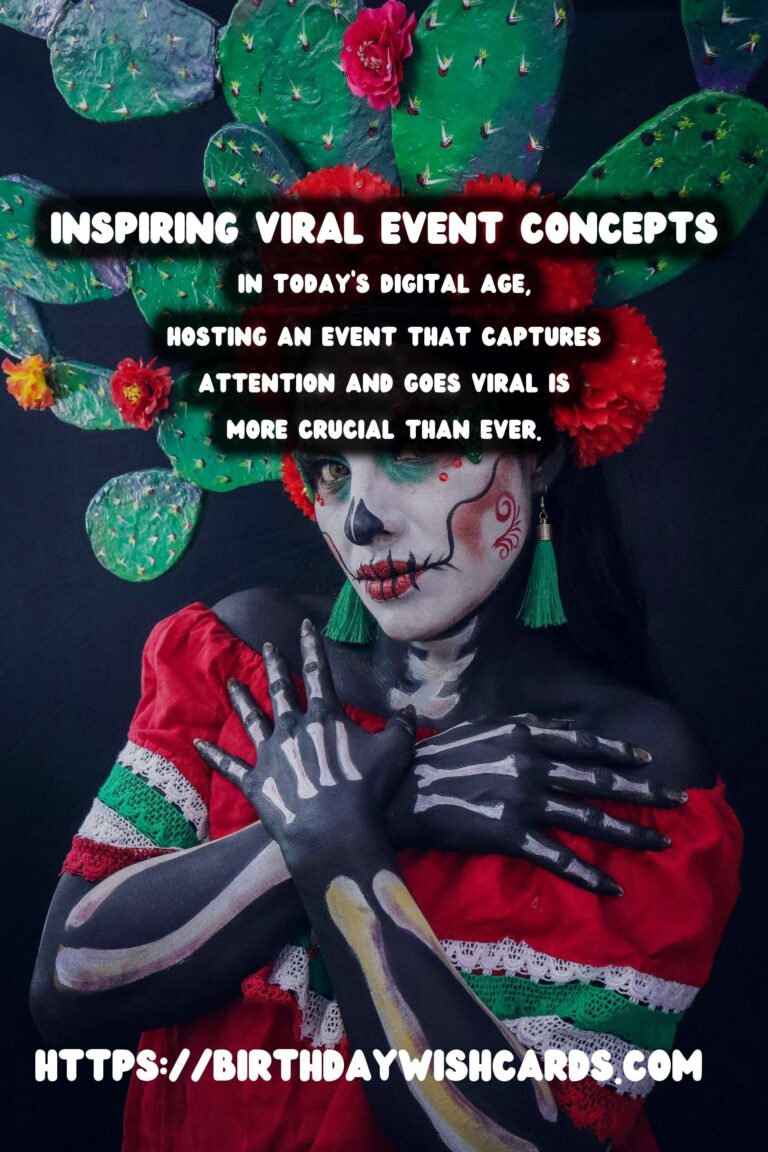Bold Global Event Inspiration That Go Viral