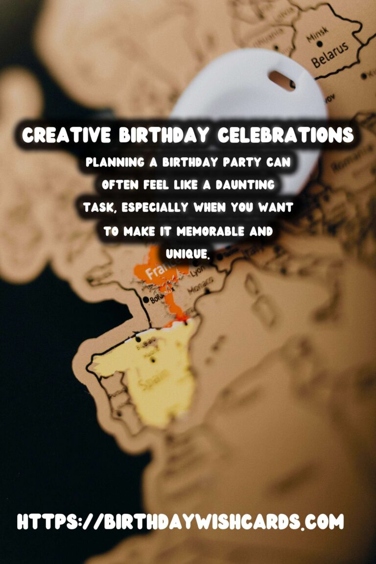 Bold Ways to Customize Birthday Planning Tips