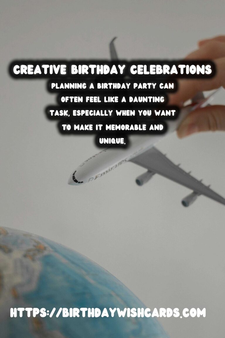 Bold Ways to Customize Birthday Planning Tips