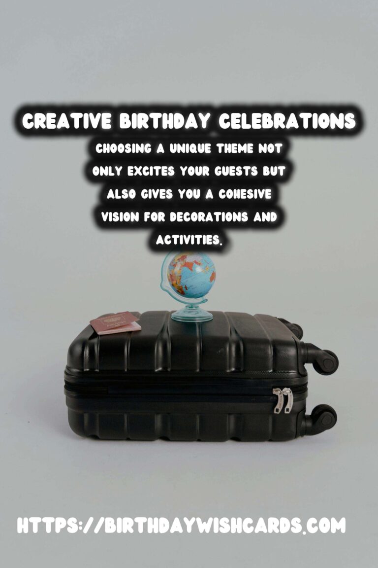 Bold Ways to Customize Birthday Planning Tips