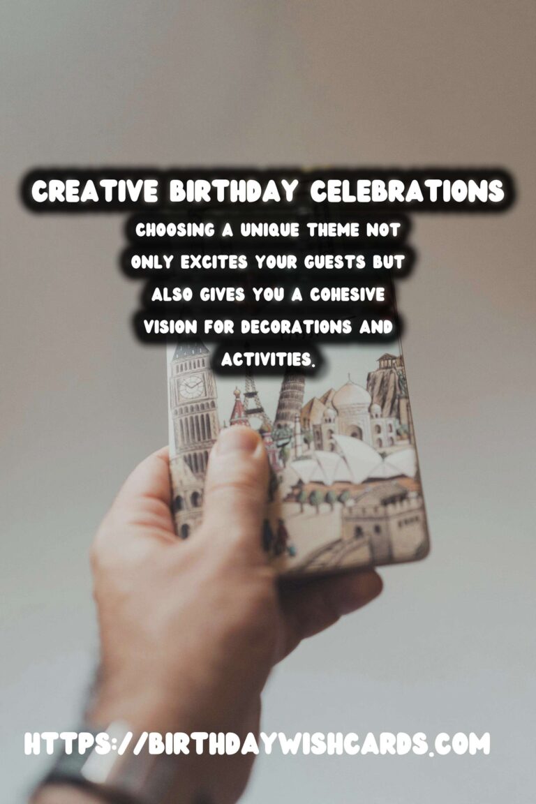 Bold Ways to Customize Birthday Planning Tips